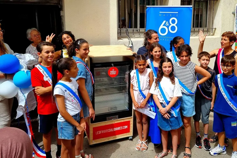 Frigo solidaire : Centre municipal d'animation du Rouet, Marseille