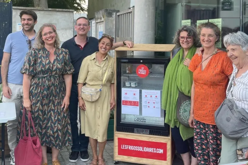 Frigo solidaire : Le Moulin à Café, Paris